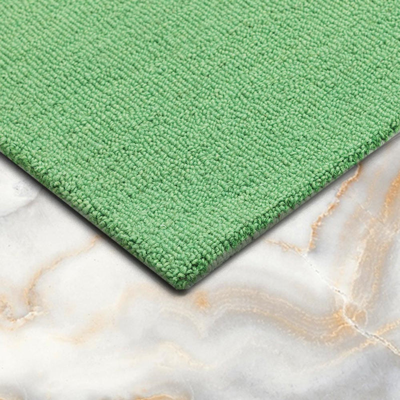 Color Me Hand Tufted Green Woollen Rug