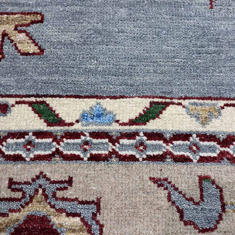Zareen Hand Knotted Woollen And Viscose Rug