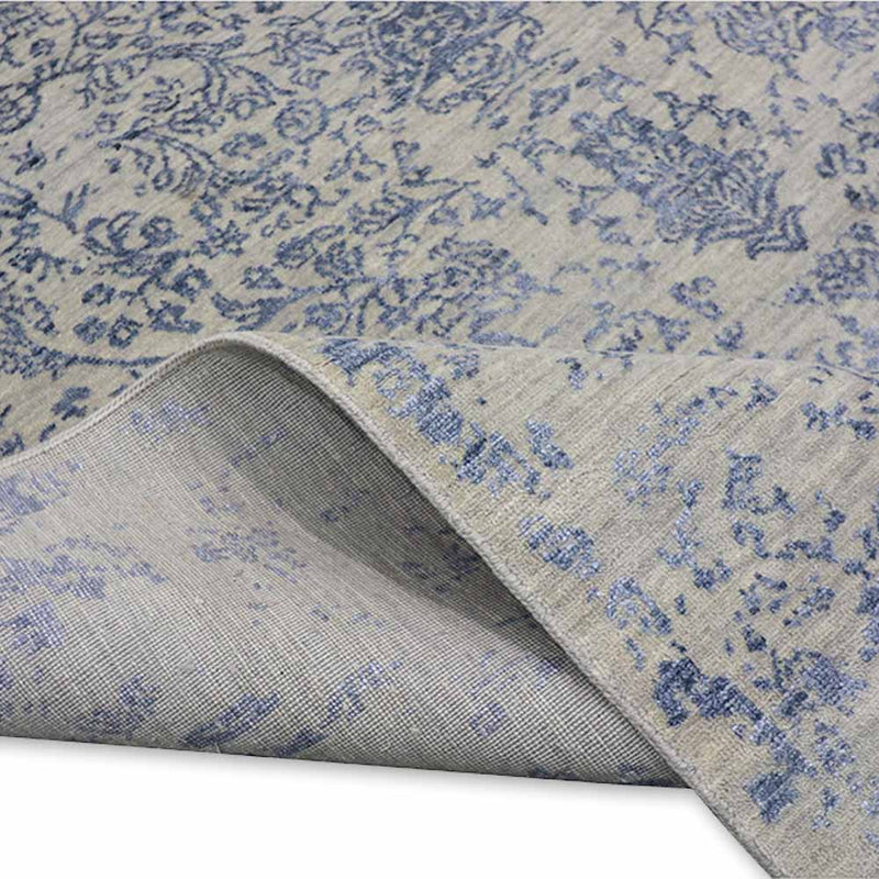 Jack Hand Knotted Woollen And Viscose Rug
