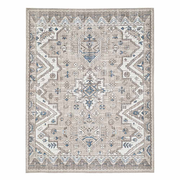 Ressee Hand Knotted Woollen and Cotton Rug