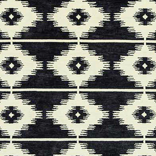 Diamond Hand Knotted Woollen Rug