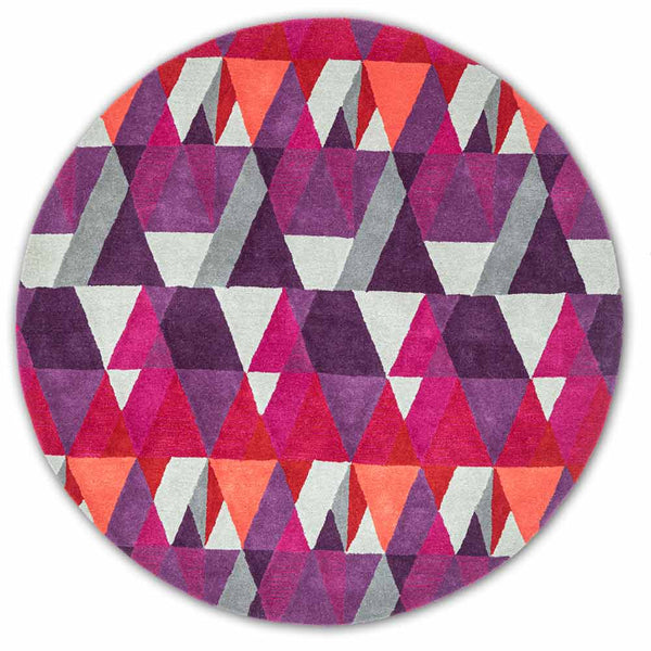 Harvest Hand Tufted Woollen Round Rug