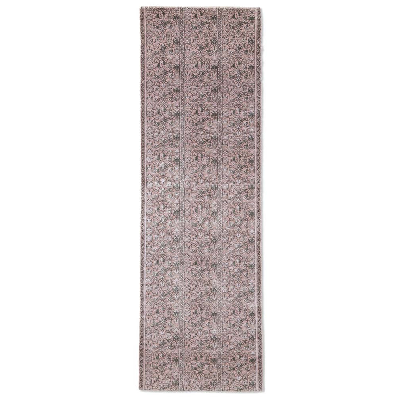 Lineflower Hand Knotted Woollen and Viscose Rug By Anita Dalmia