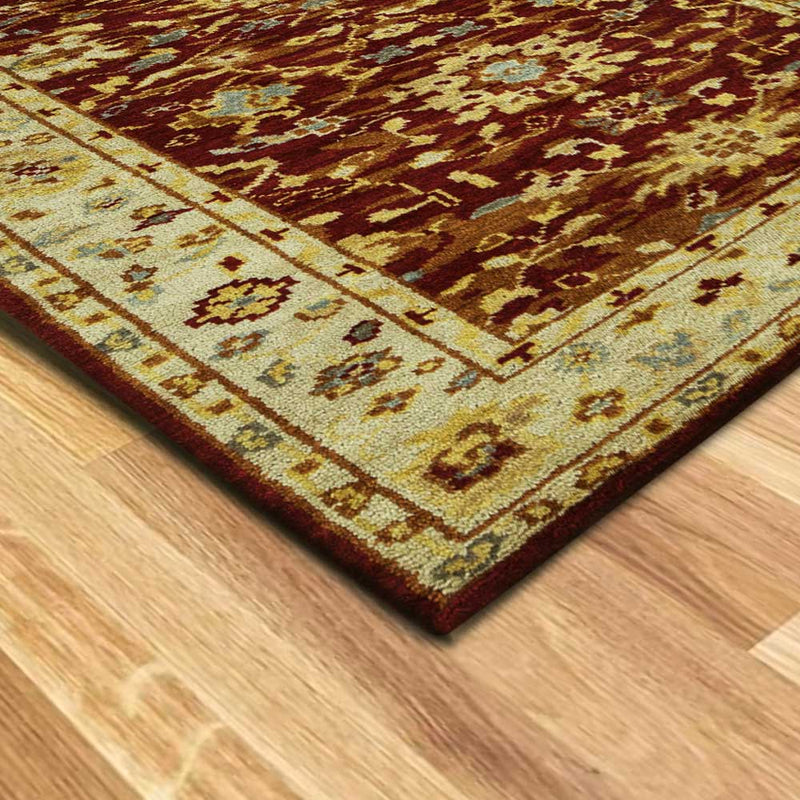 Fenti Hand Knotted Woollen Rug