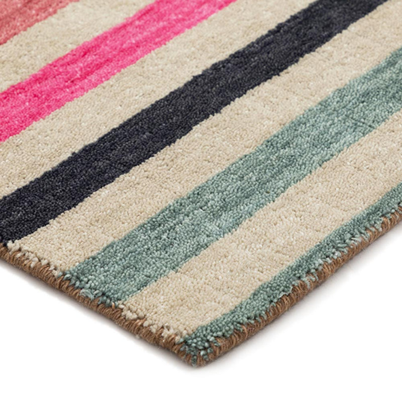 Azalea Hand Woven Woollen and Cotton Dhurrie