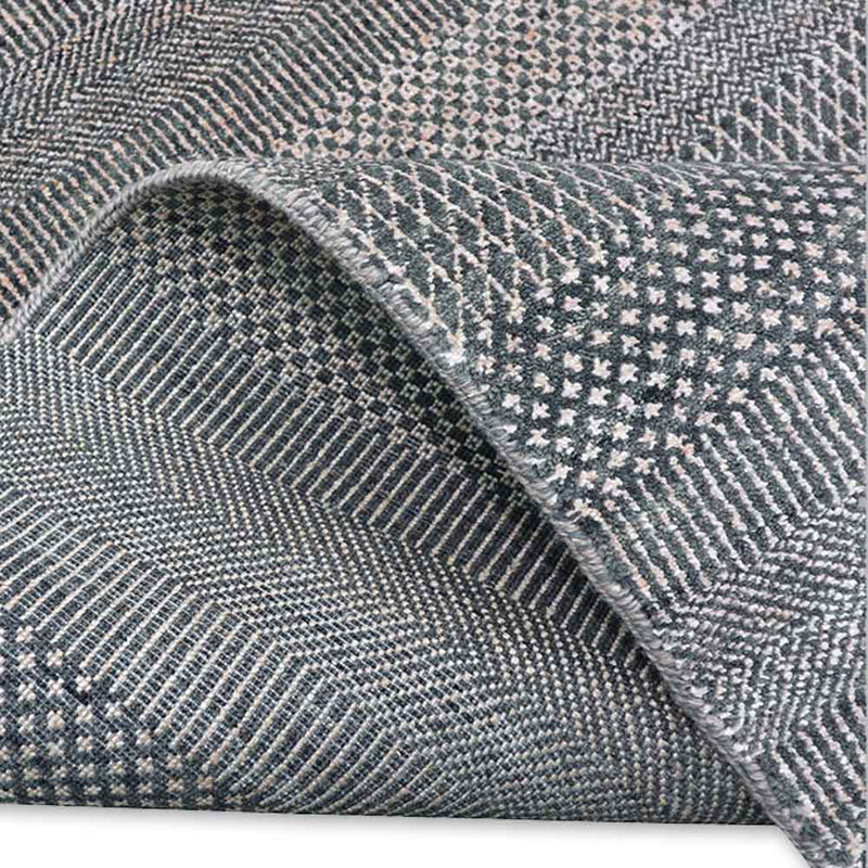 Riley Hand Knotted Woollen And Viscose Rug
