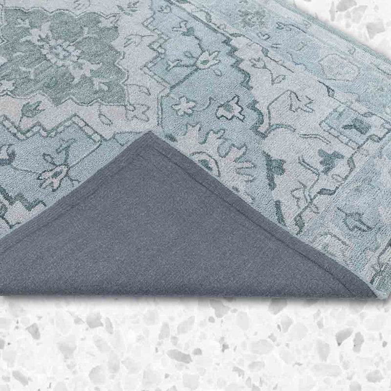 Heriz Hand Tufted Woollen and Sustainable Polyester Rug