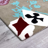 Tea Party Hand Tufted Woolen Rug By Anita Dalmia