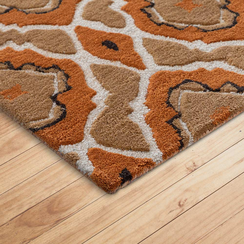 Bargello Hand Tufted Woollen Rug