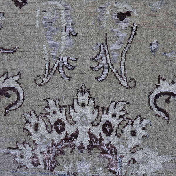 Joham Hand Knotted Woollen And Viscose Rug