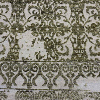 Mirza Hand Knotted Woollen And Viscose Rug