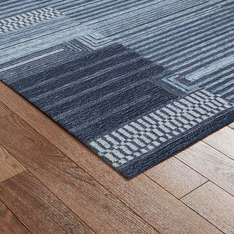 Langston Hand Tufted Polyester and Cotton Rug