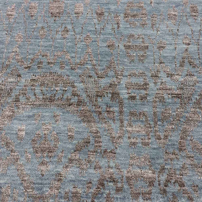 Leslie Hand Knotted Woollen And Viscose Rug