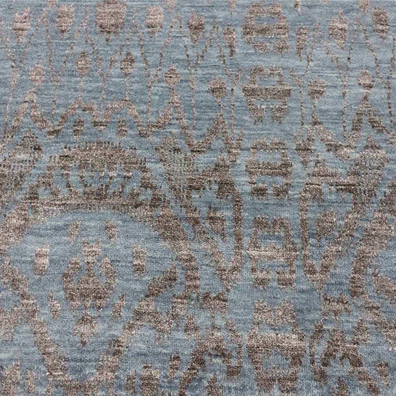 Leslie Hand Knotted Woollen And Viscose Rug