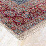 Muqaddas Hand Knotted Silk and Woollen Rug By JJ Valaya