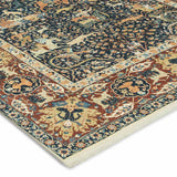 Hunting Tabriz Hand Knotted Woollen Rug