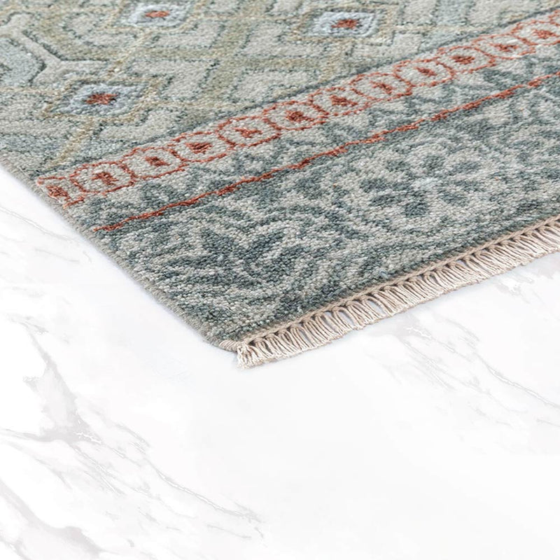 Khisht Hand Knotted Woollen Rug