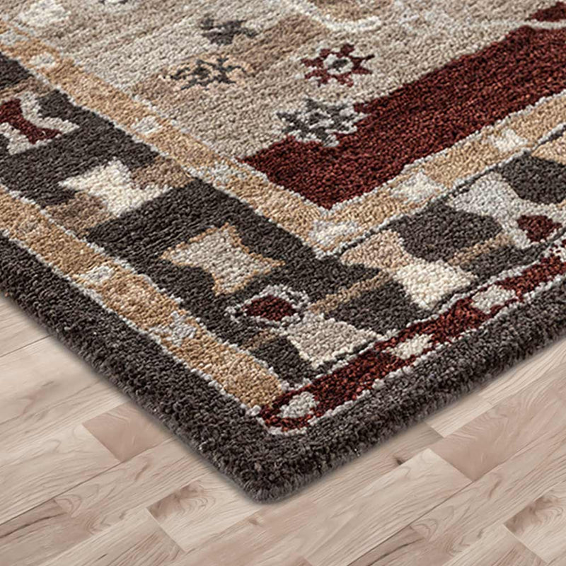 Medallion Hand Tufted Woollen Rug