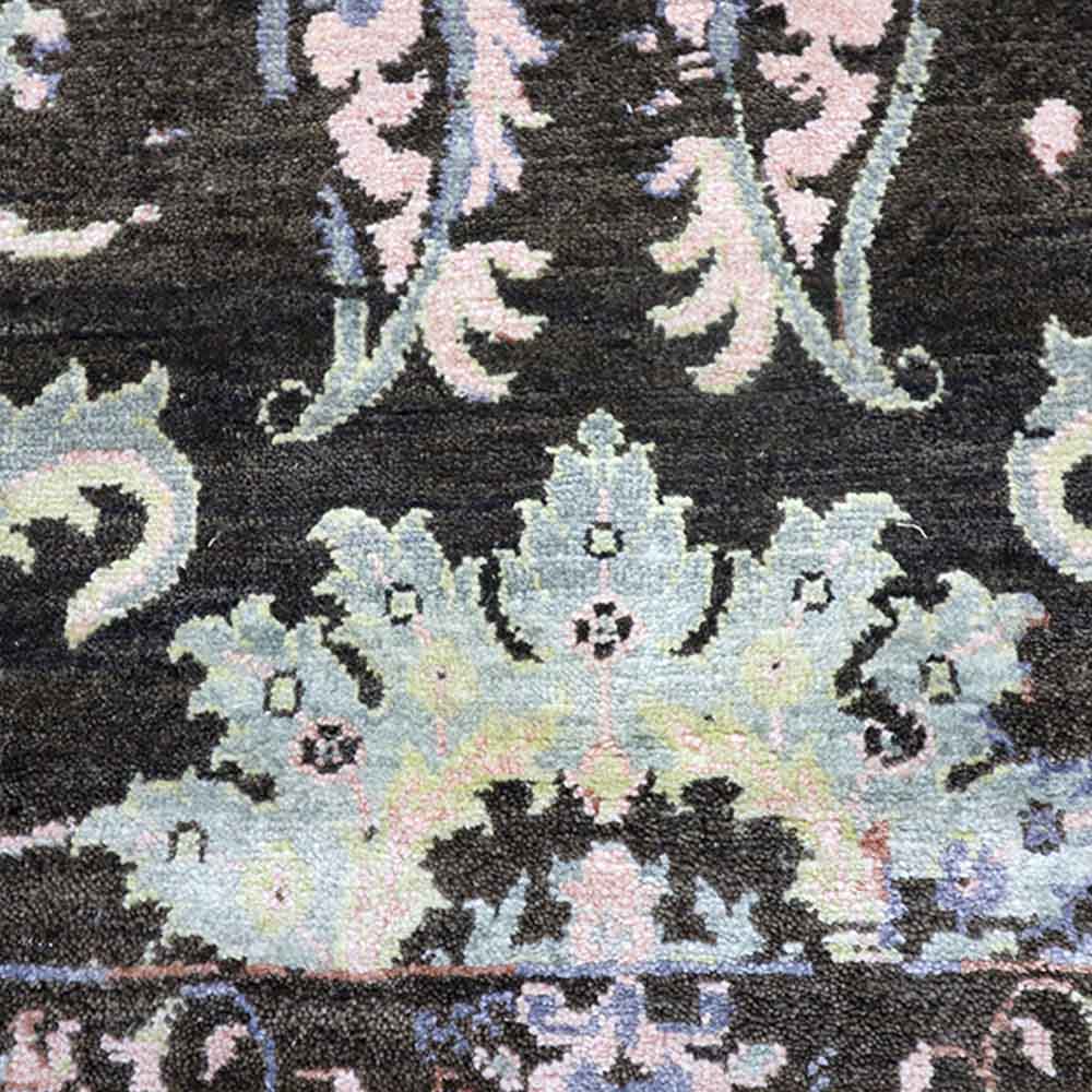 Damir Hand Knotted Woollen And Viscose Runner