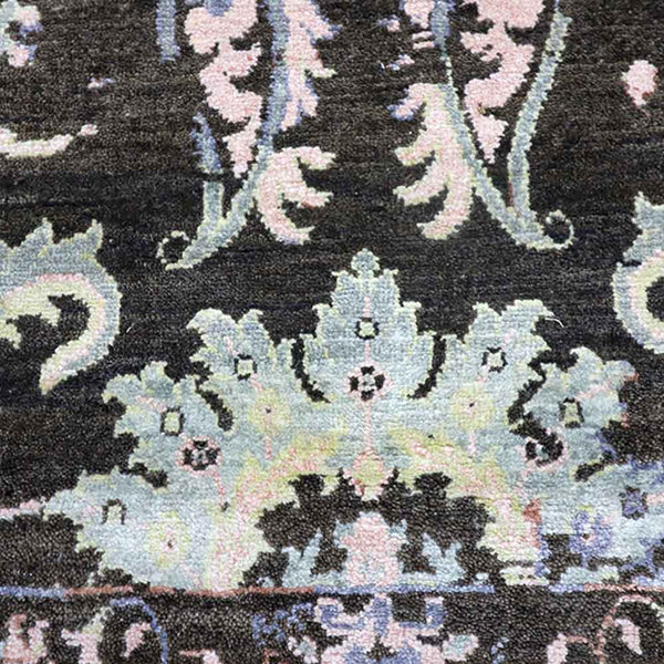 Damir Hand Knotted Woollen And Viscose Runner