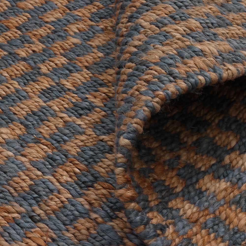 Cabir Hand Loom Jute and Hemp Rug