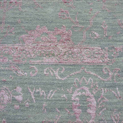 Benoîte Hand Knotted Woollen And Viscose Rug
