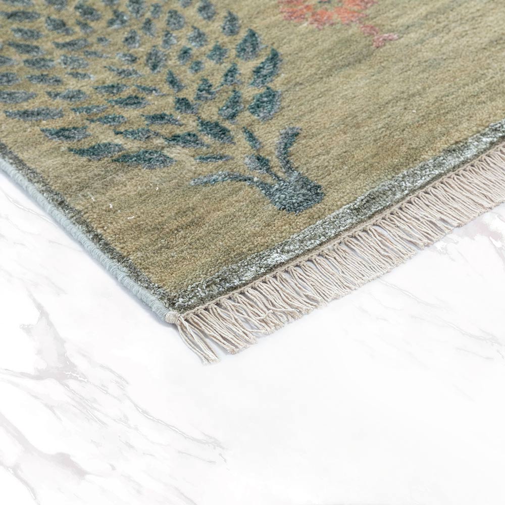 Nargis Hand Knotted Woollen Rug