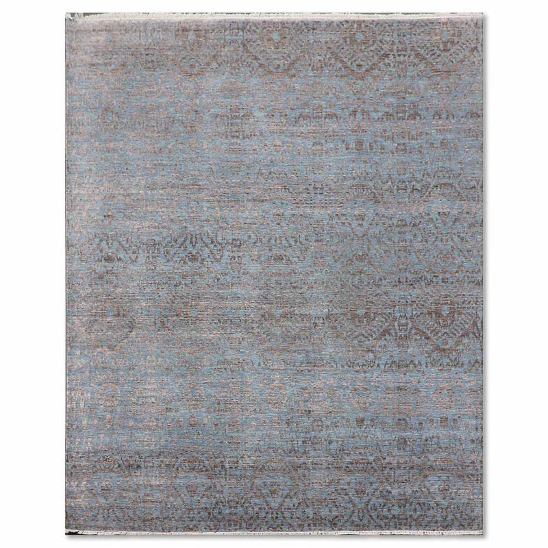 Leslie Hand Knotted Woollen And Viscose Rug