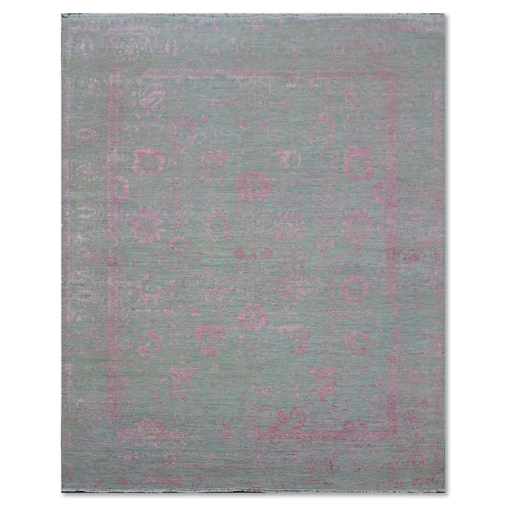 Benoîte Hand Knotted Woollen And Viscose Rug