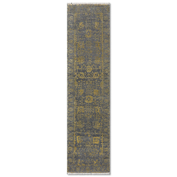 Stefan Hand Knotted Woollen And Viscose Rug