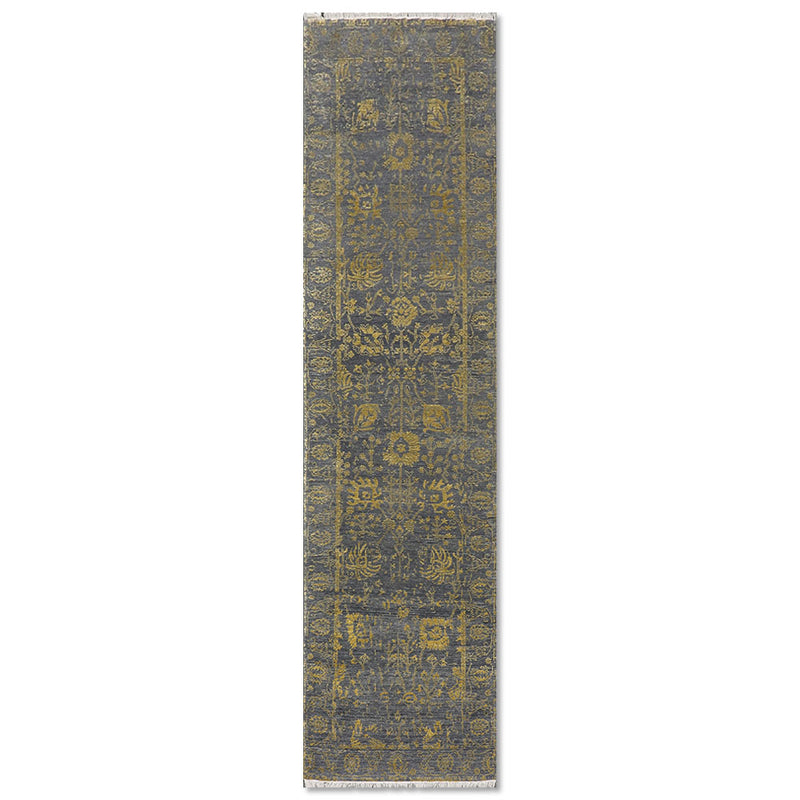 Stefan Hand Knotted Woollen And Viscose Rug