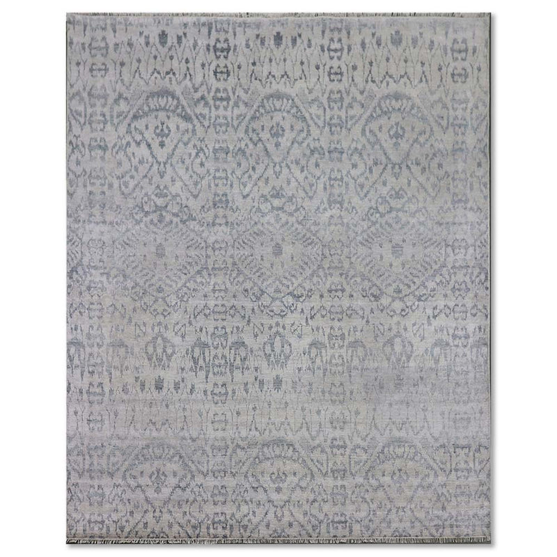 Farsh Hand Knotted Woollen And Viscose Rug