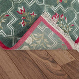 Surmaya Hand Knotted Woollen and Cotton Rug