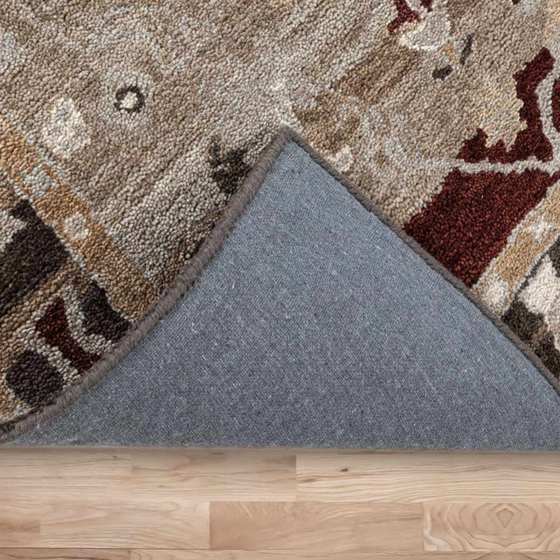 Medallion Hand Tufted Woollen Rug