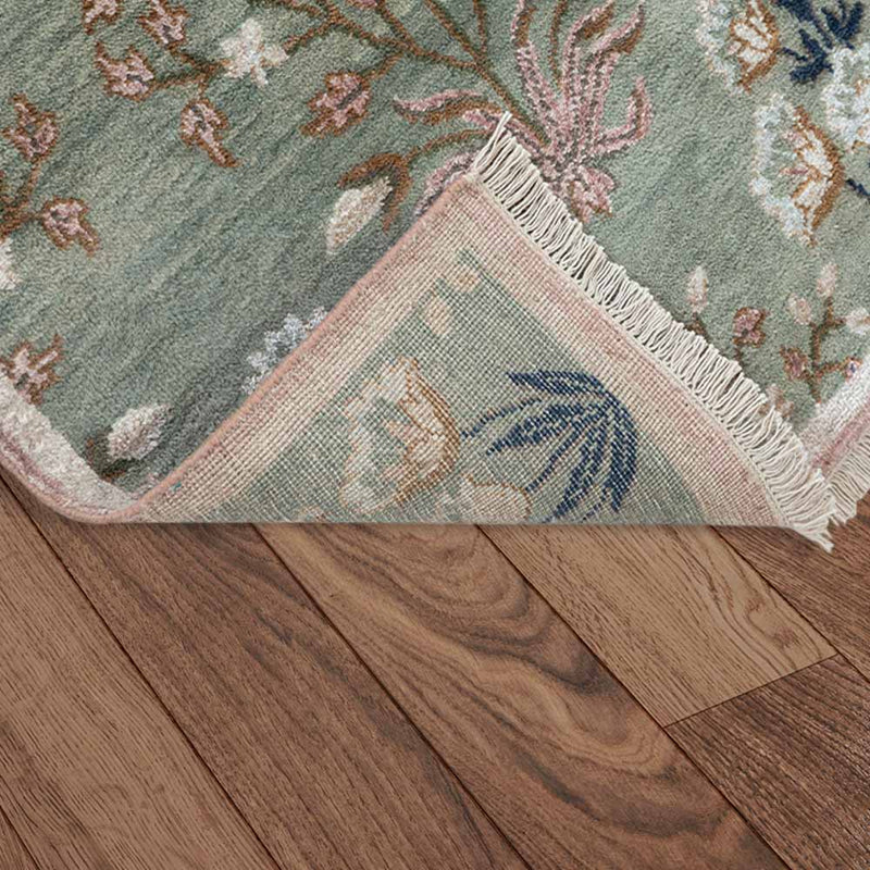 Dasht Hand Knotted Woollen and Cotton Rug