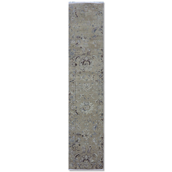 Joham Hand Knotted Woollen And Viscose Rug