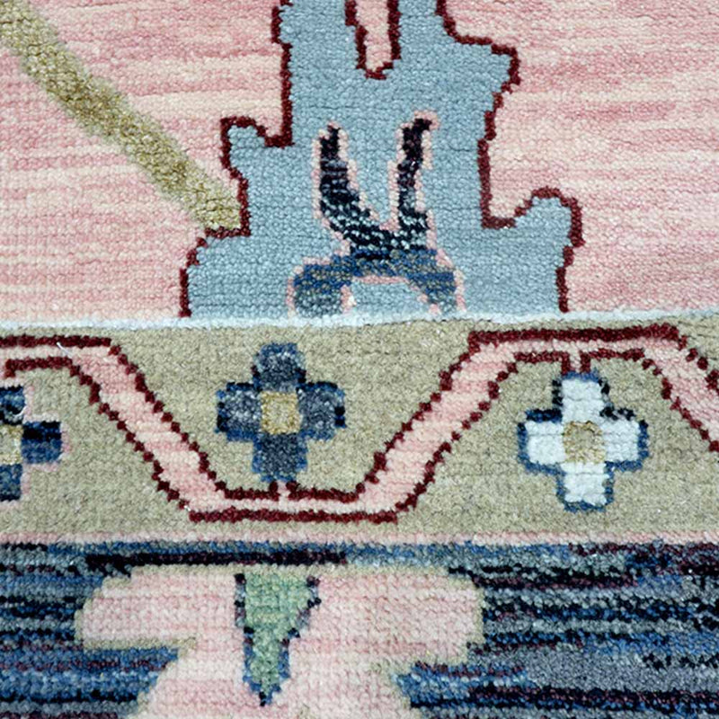 Rosalie Hand Knotted Woollen And Viscose Rug