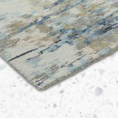 Rumi Hand Tufted Woollen and Viscose Rug