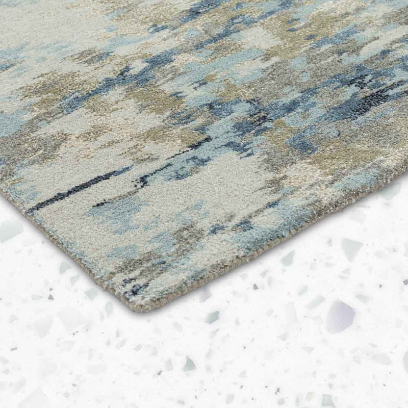 Rumi Hand Tufted Woollen and Viscose Rug