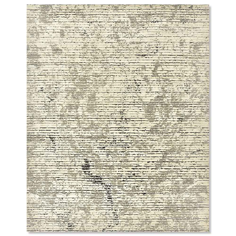 Norm Hand Knotted Wool,  Bamboo Silk and cotton rug