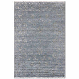 Sam Hand Knotted Woollen And Viscose Rug