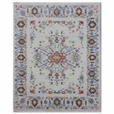 Reine Hand Knotted Woollen and Silk Rug