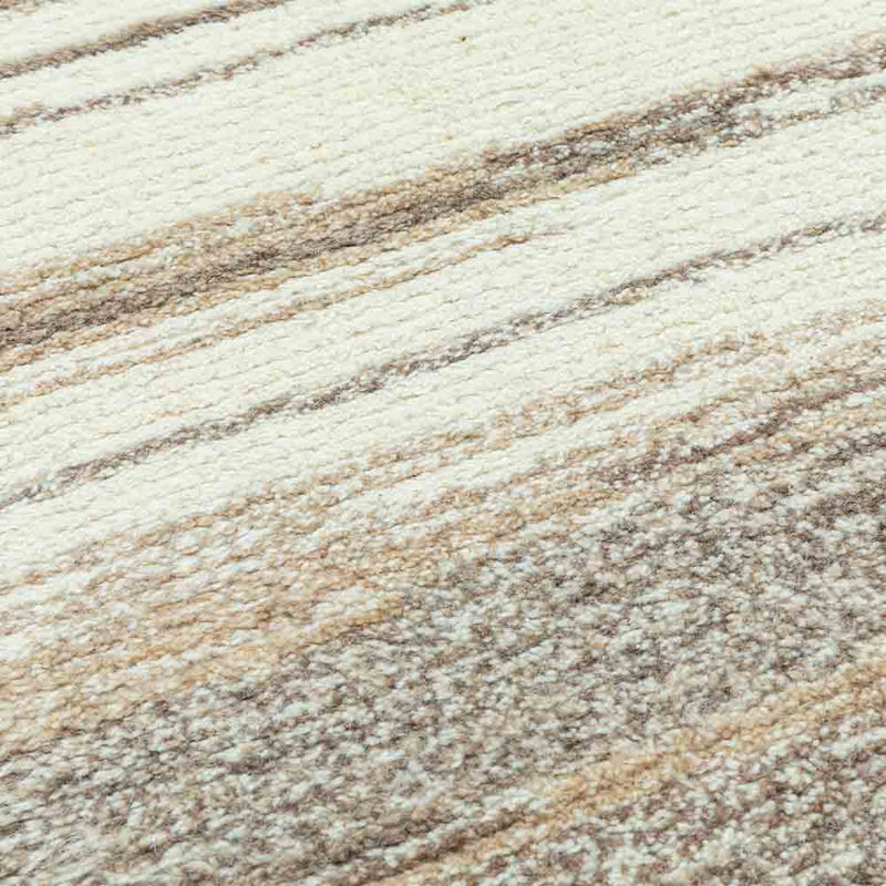 Moroccan Striped Hand Tufted Woollen Rug