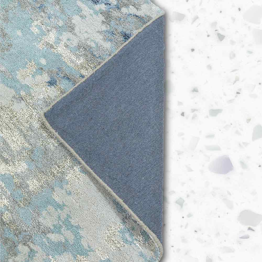 Rumi Hand Tufted Woollen and Viscose Rug