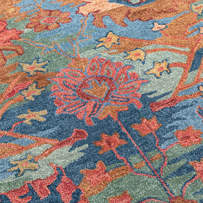 Raona Hand Tufted Woollen Round Rug