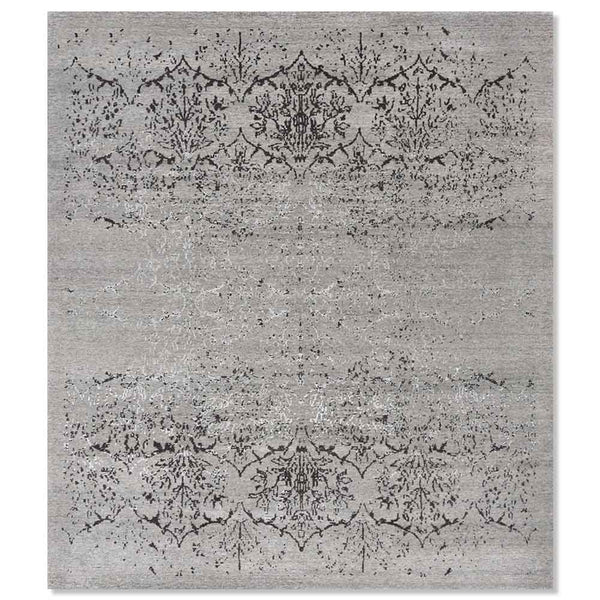 Miles Hand Knotted Wool,  Bamboo Silk Rug