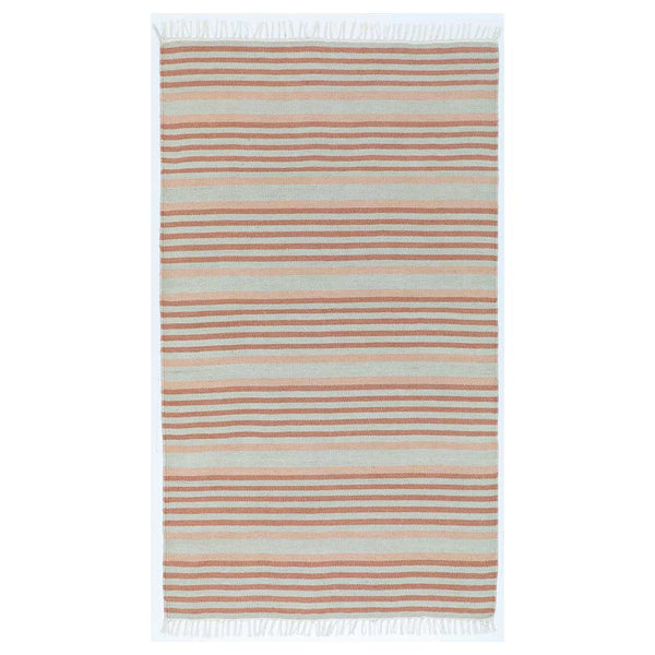 Strypei Hand Woven Woollen Dhurrie