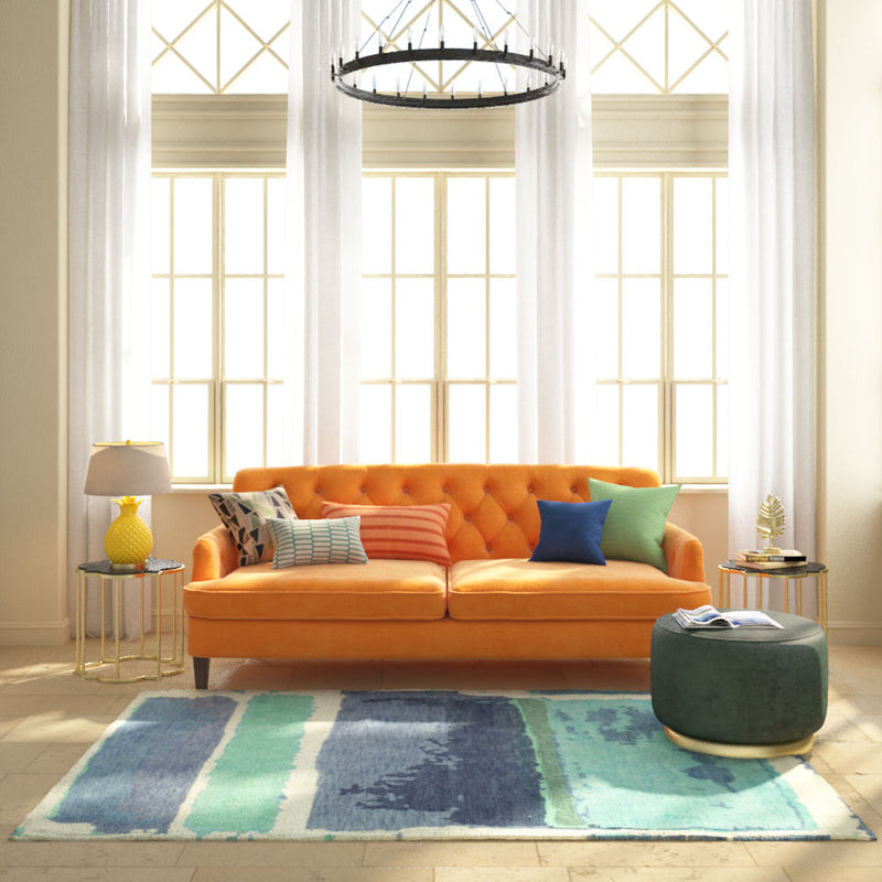 Biancaa Hand Knotted Woollen Rug