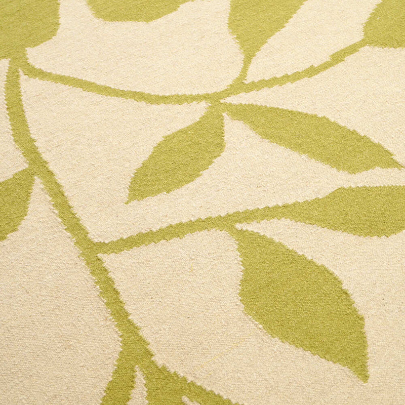 Recur Hand Woven Woollen Dhurrie