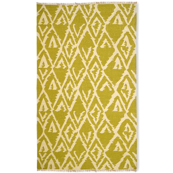 Purvi Hand Woven Woollen Dhurrie